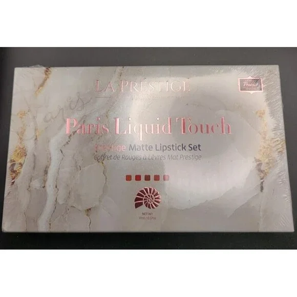 New La Prédiré Prestige Paris Liquid Touch Matte Lipstick Set Of 5 MSRP $220